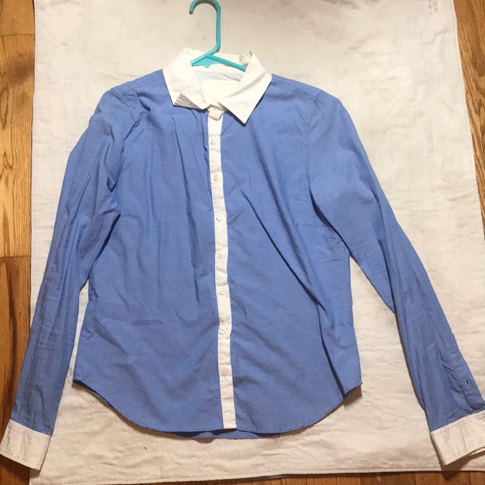 Forever 21 Blue button down shirt